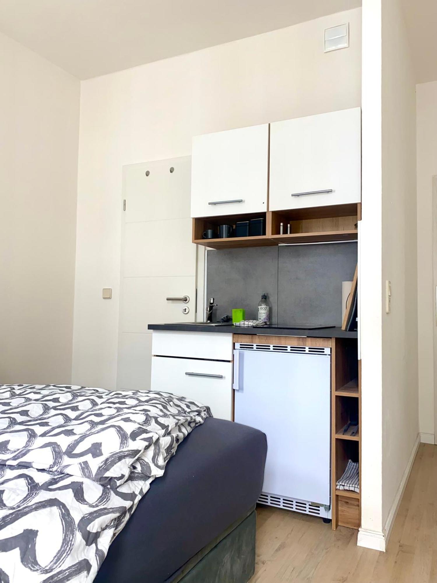 Studioapartment M15 Im Plagwitzer Szeneviertel Leipzig Exterior foto